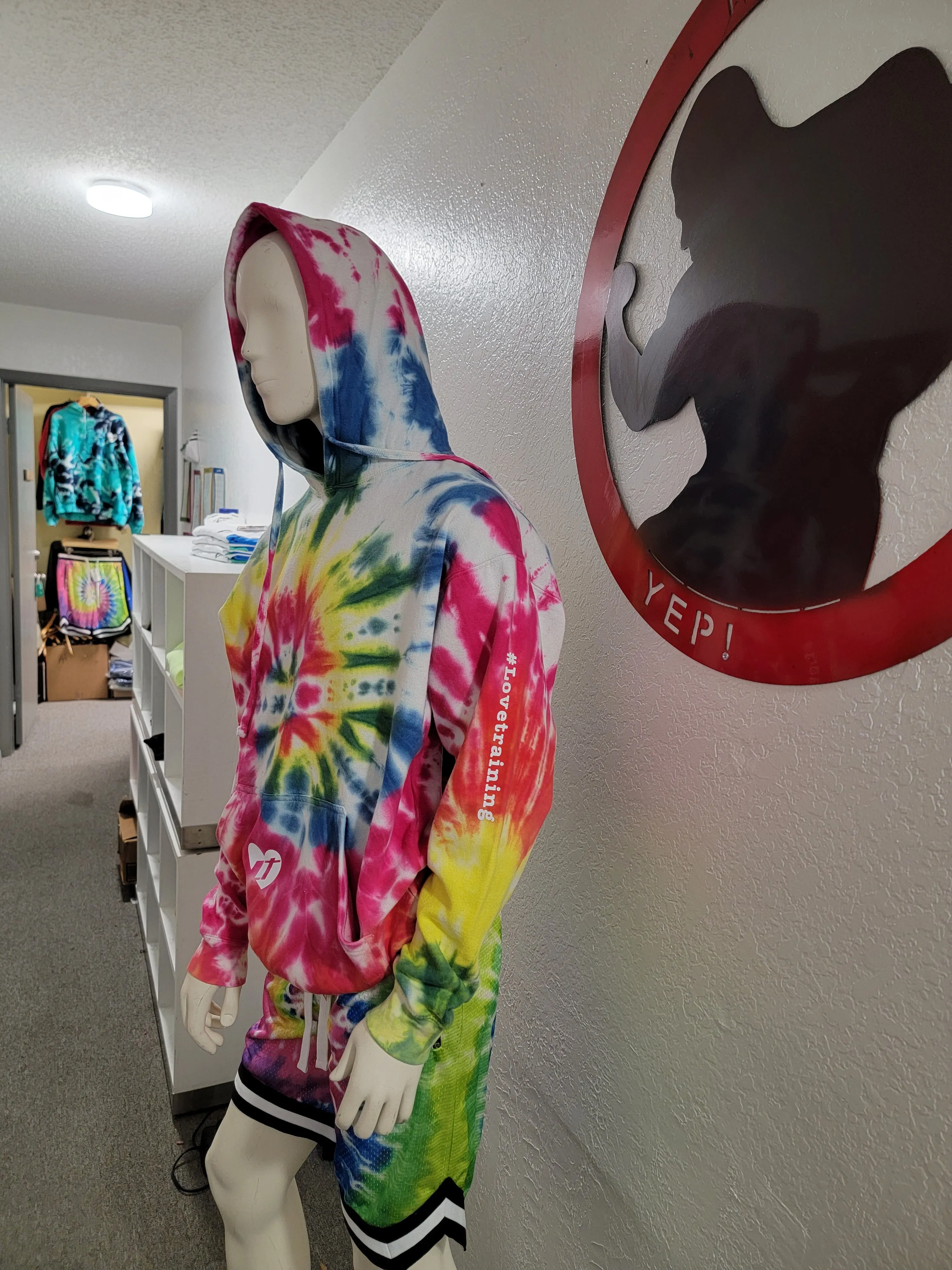 LT Unisex Tie Dye Pullover Hoodies