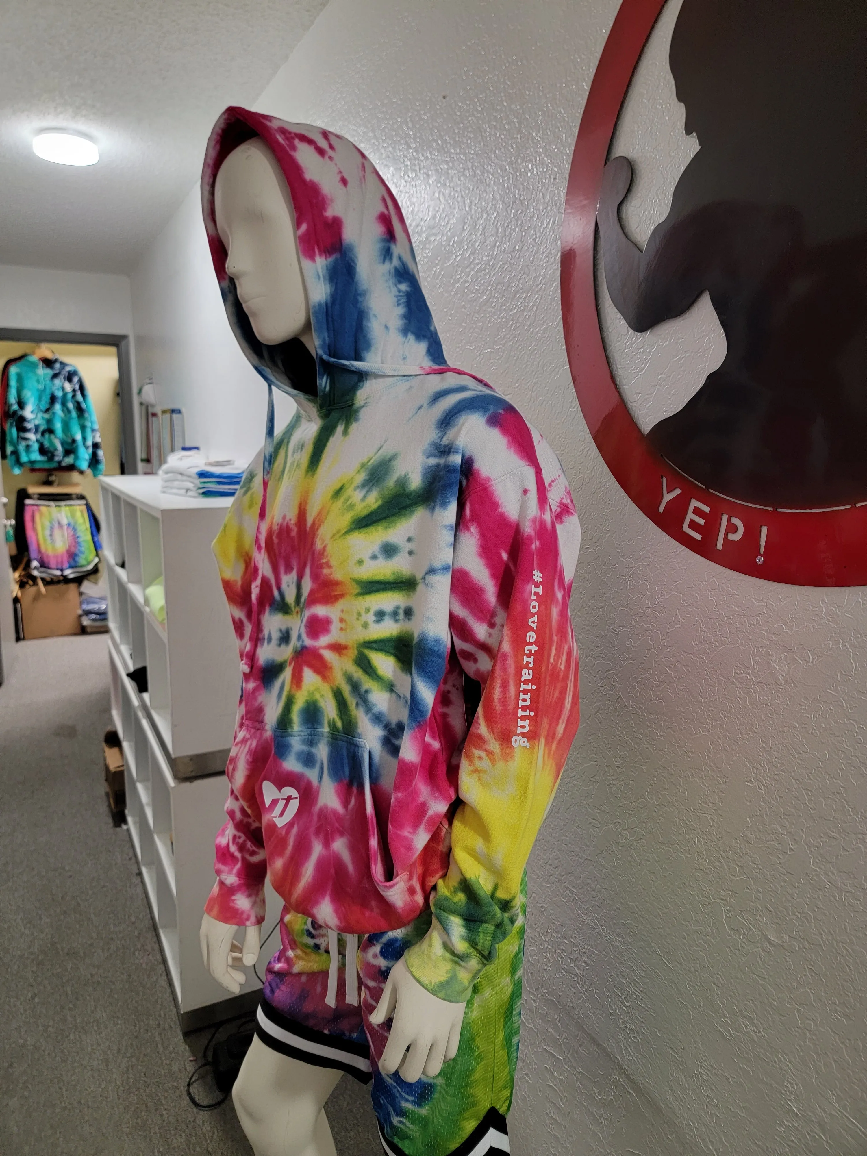 LT Unisex Tie Dye Pullover Hoodies