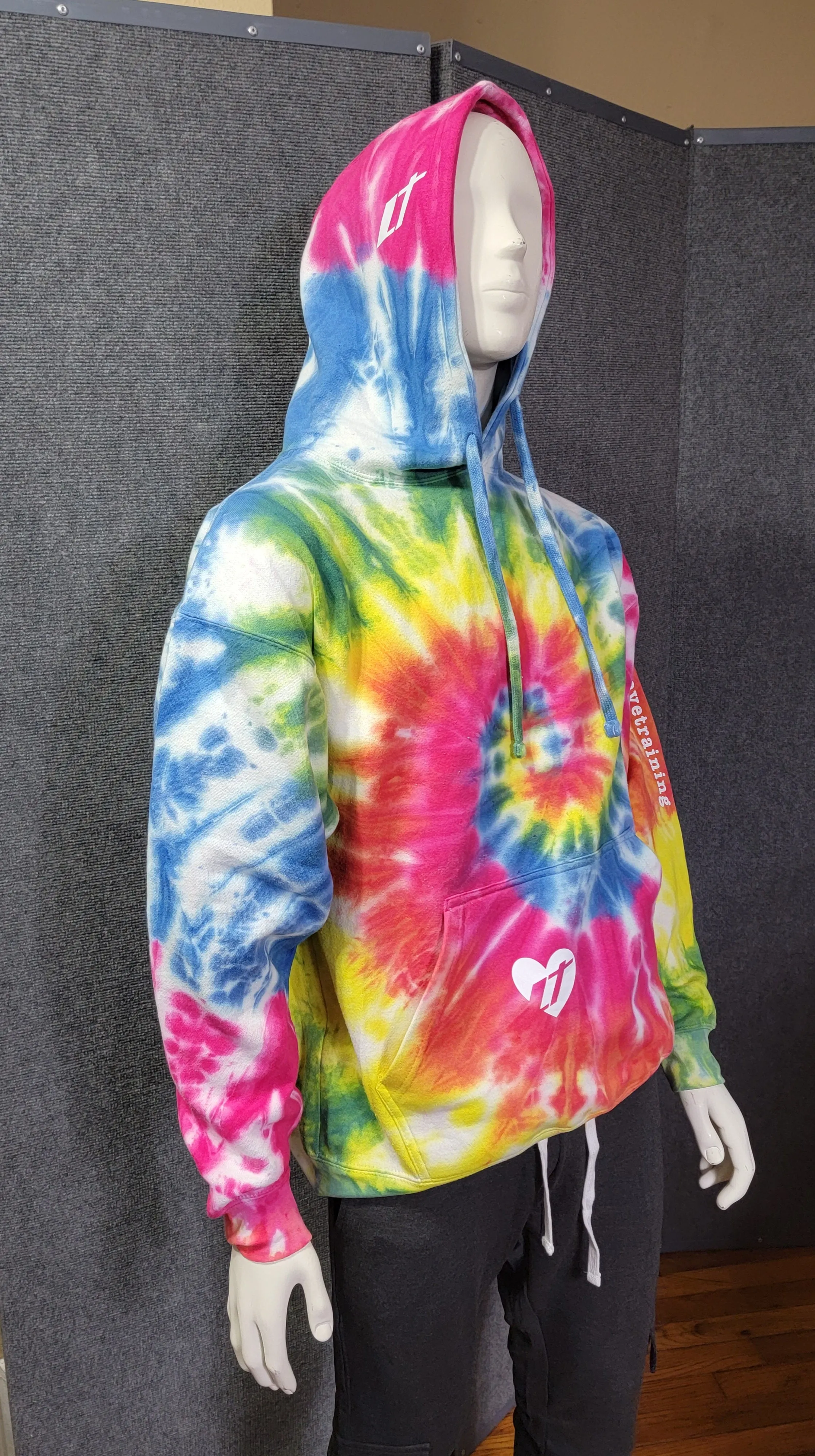 LT Unisex Tie Dye Pullover Hoodies