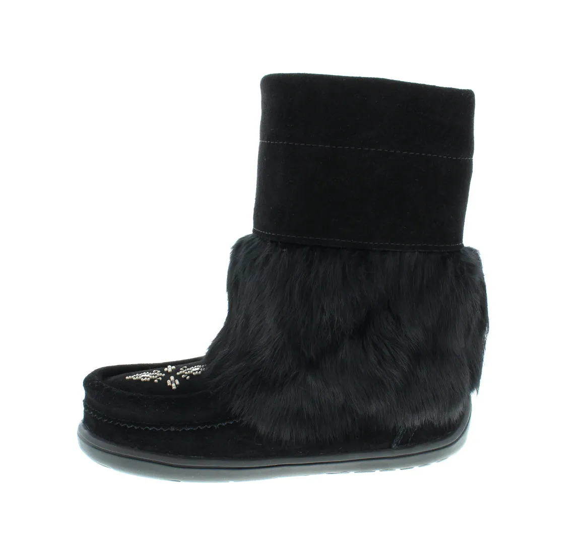 Manitobah Mukluks Kids Snowy Owlet - Black