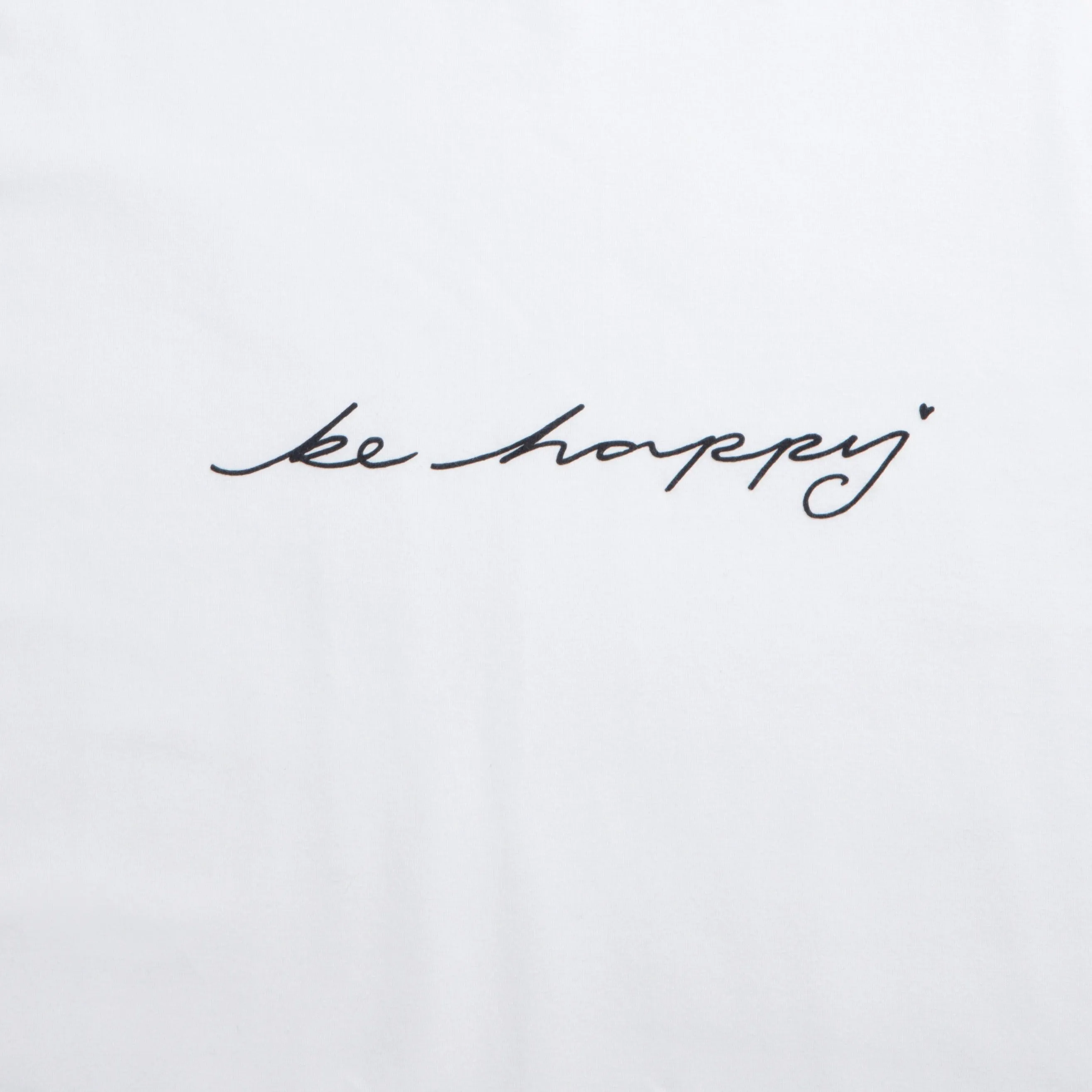May T-Shirt in White with script