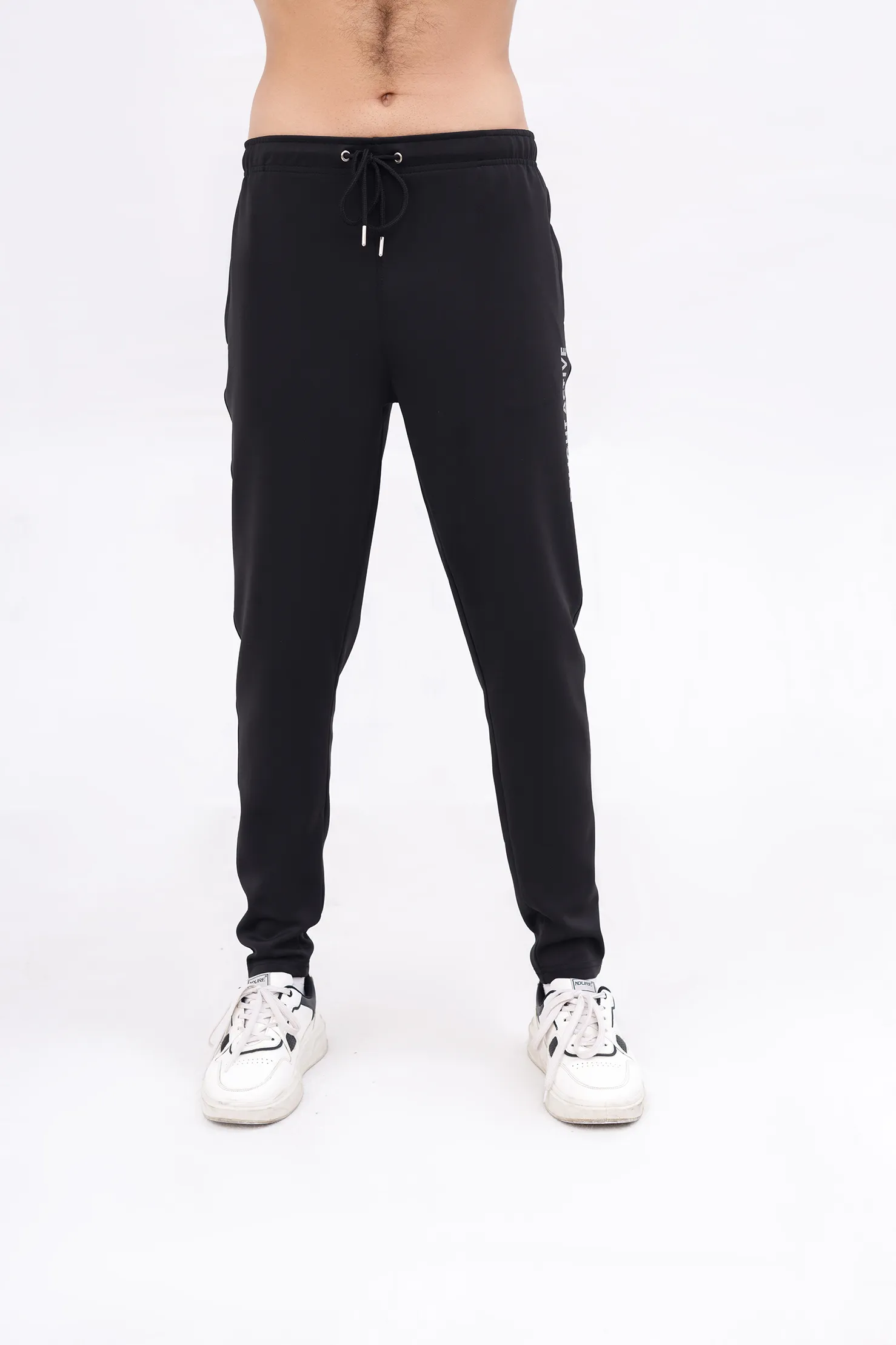 Men Active wear Black Trouser