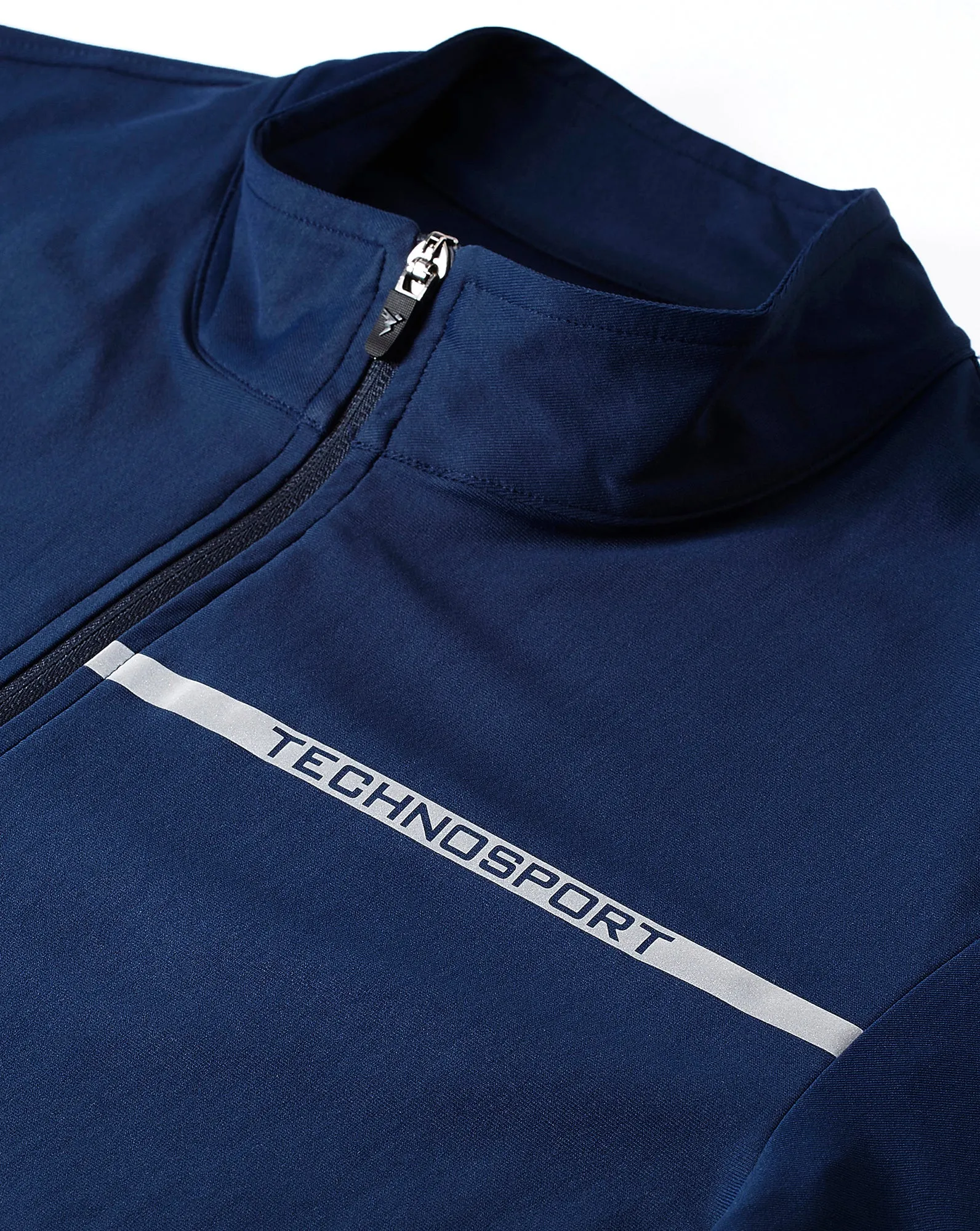 Men Solid Slim Fit Mock Tracksuits with DURACOOL 