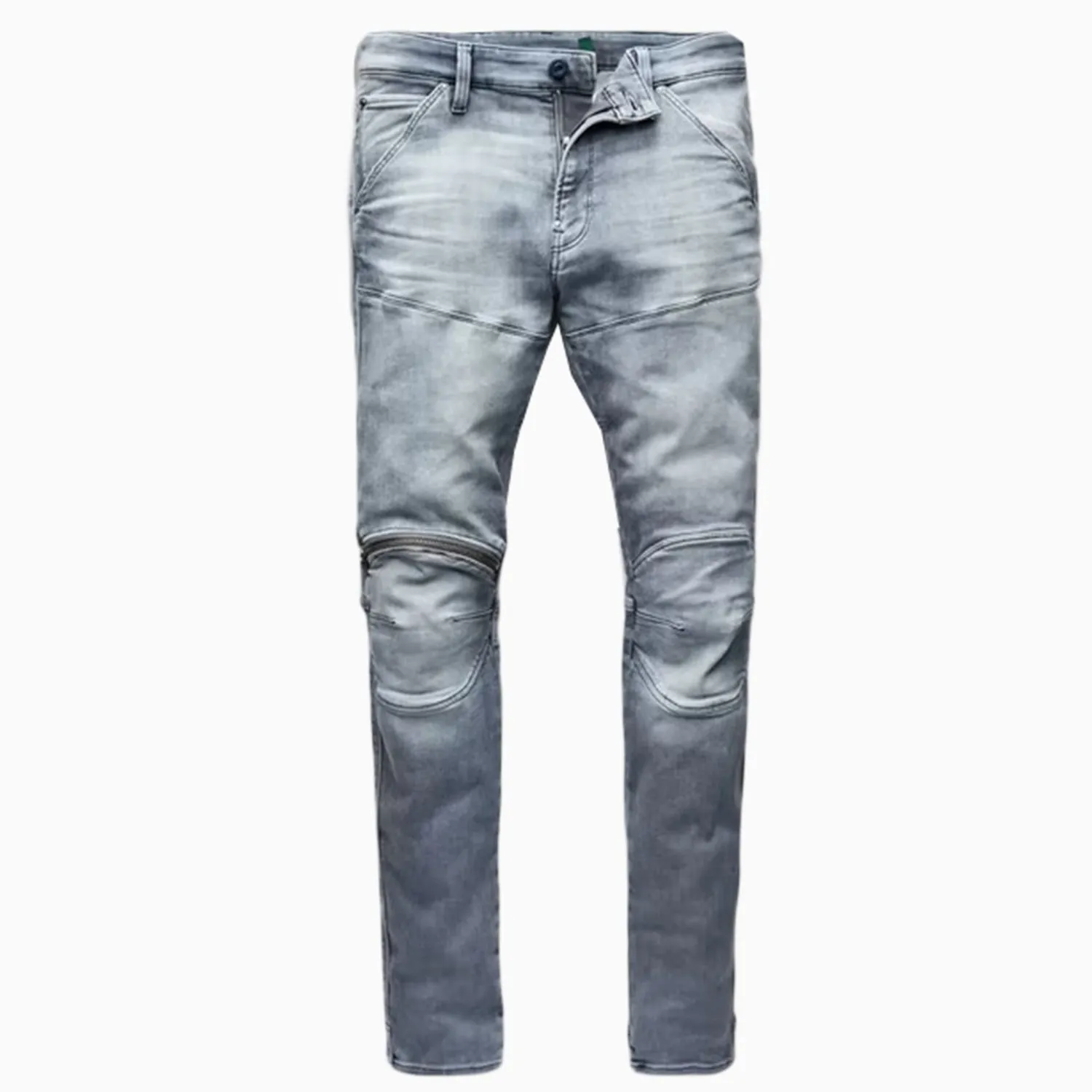 Men's 5620 3D Zip Knee Skinny Pant