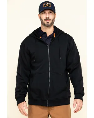 Men's FR Zip Up Fleece Work Hoodie - Tall