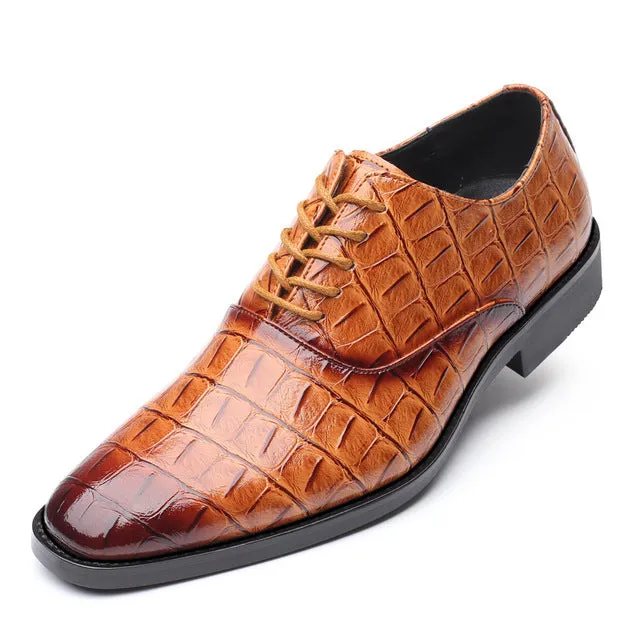Men's Luxury  Dress Leather Shoe Up To Size 13
