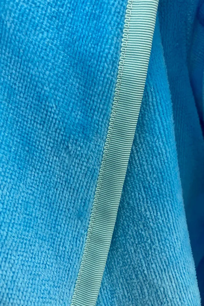 Men's Pool Blue Blazer with Aqua Trim