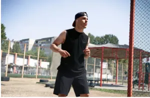 Men's Sleeveless Activewear T-Shirt