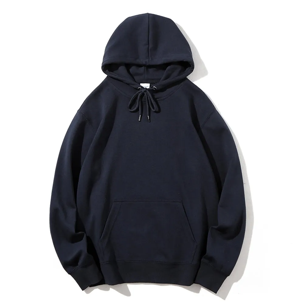 Mens Vintage Machine Project Darkness Style Print Graphic Pullover With Kangaroo Pocket Hoodies
