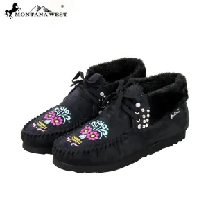 Montana West Moccasins Sugar Skull Moccasin - by Montana West