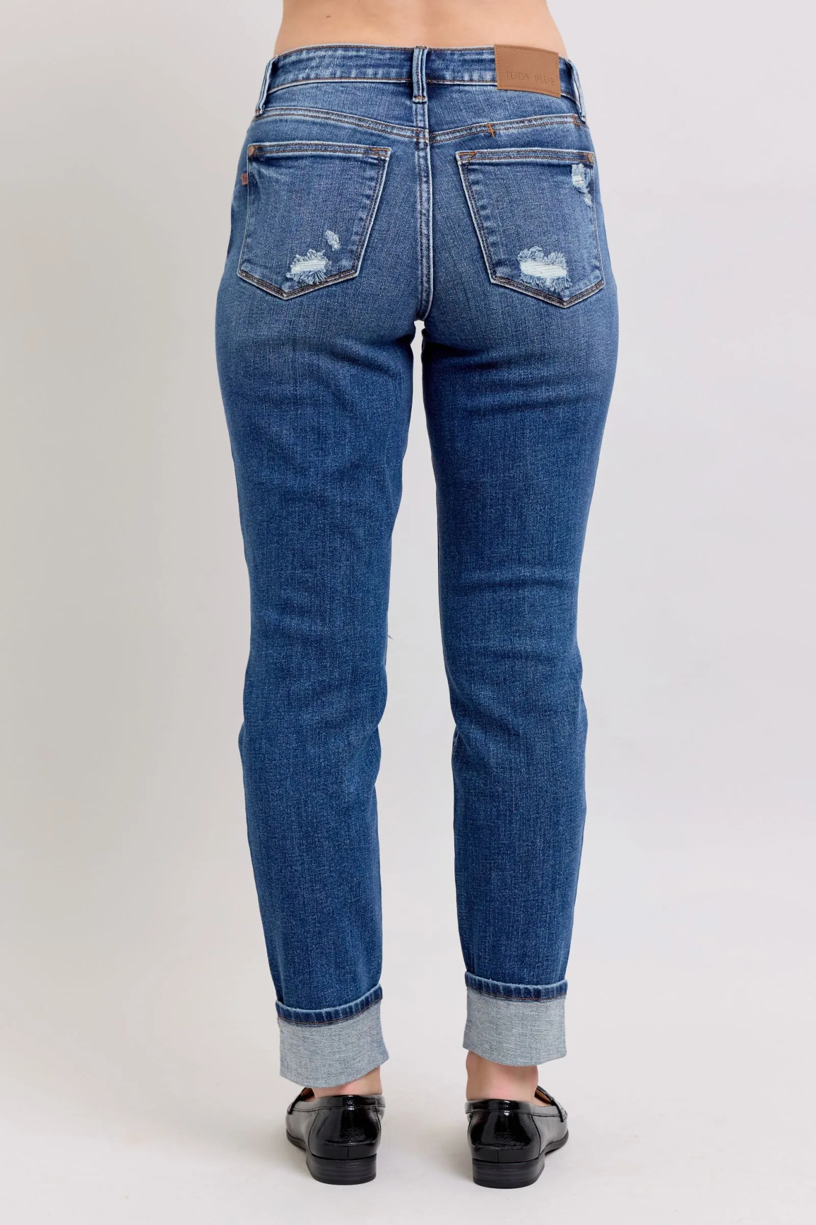 MR BF Fit W/Destroy, Yoke PK & Faux Selvedge Cuff