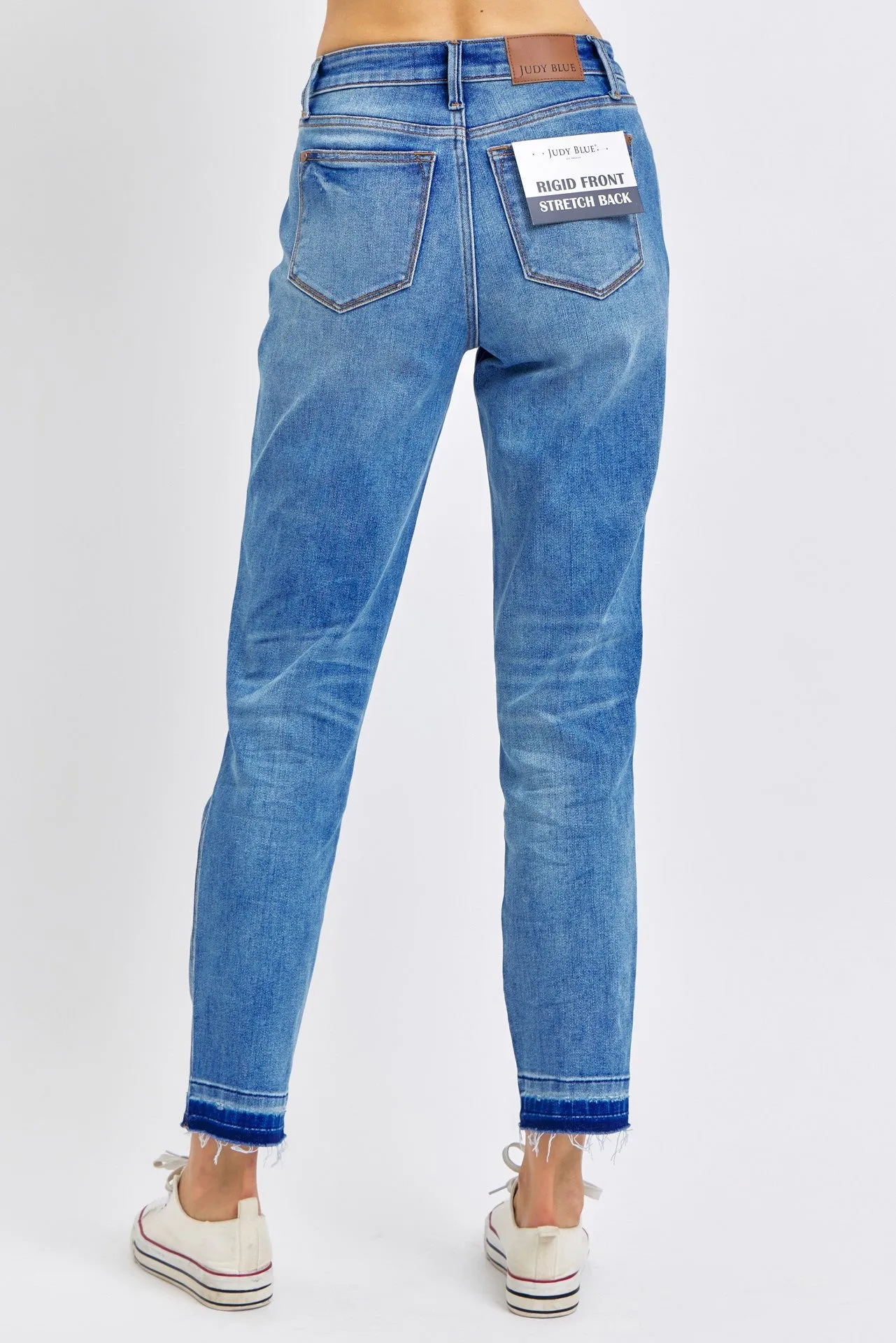 MR RIGID MAGIC RELEASE HEM BOYFRIEND JEAN BY JUDY BLUE