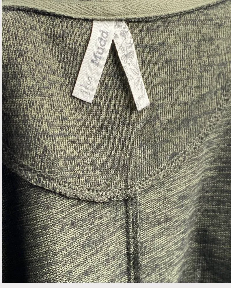 Mudd Open Front Hooded Cardigan with Pockets