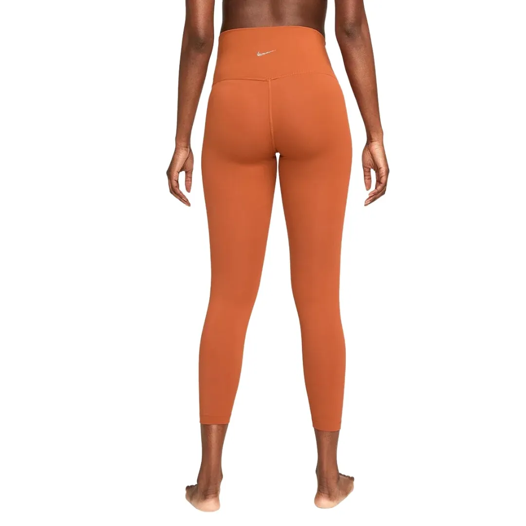 Nike Womens DM7023 246 Leggings Brown