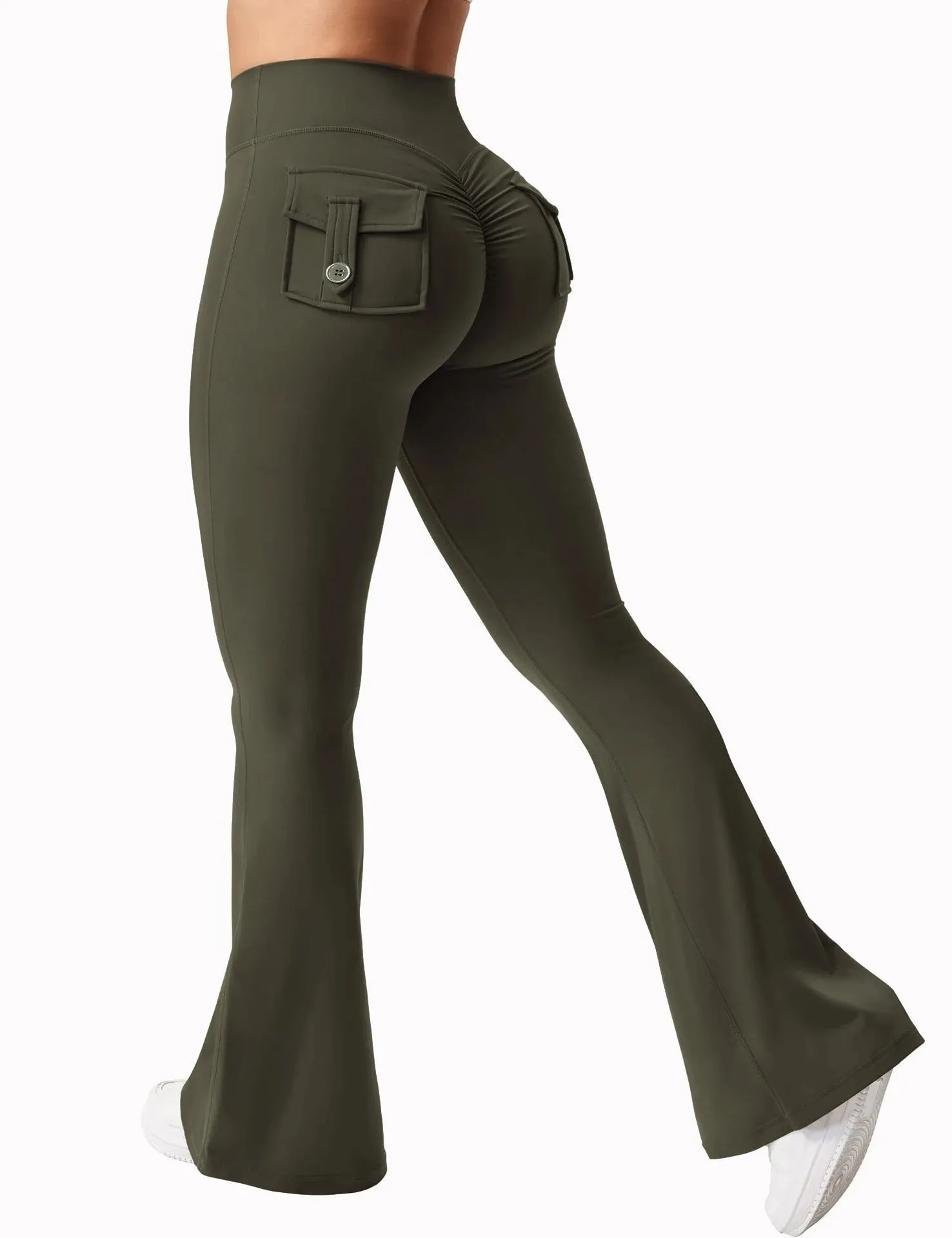 Obsidian Phoenix Wide-Leg Yoga Pants