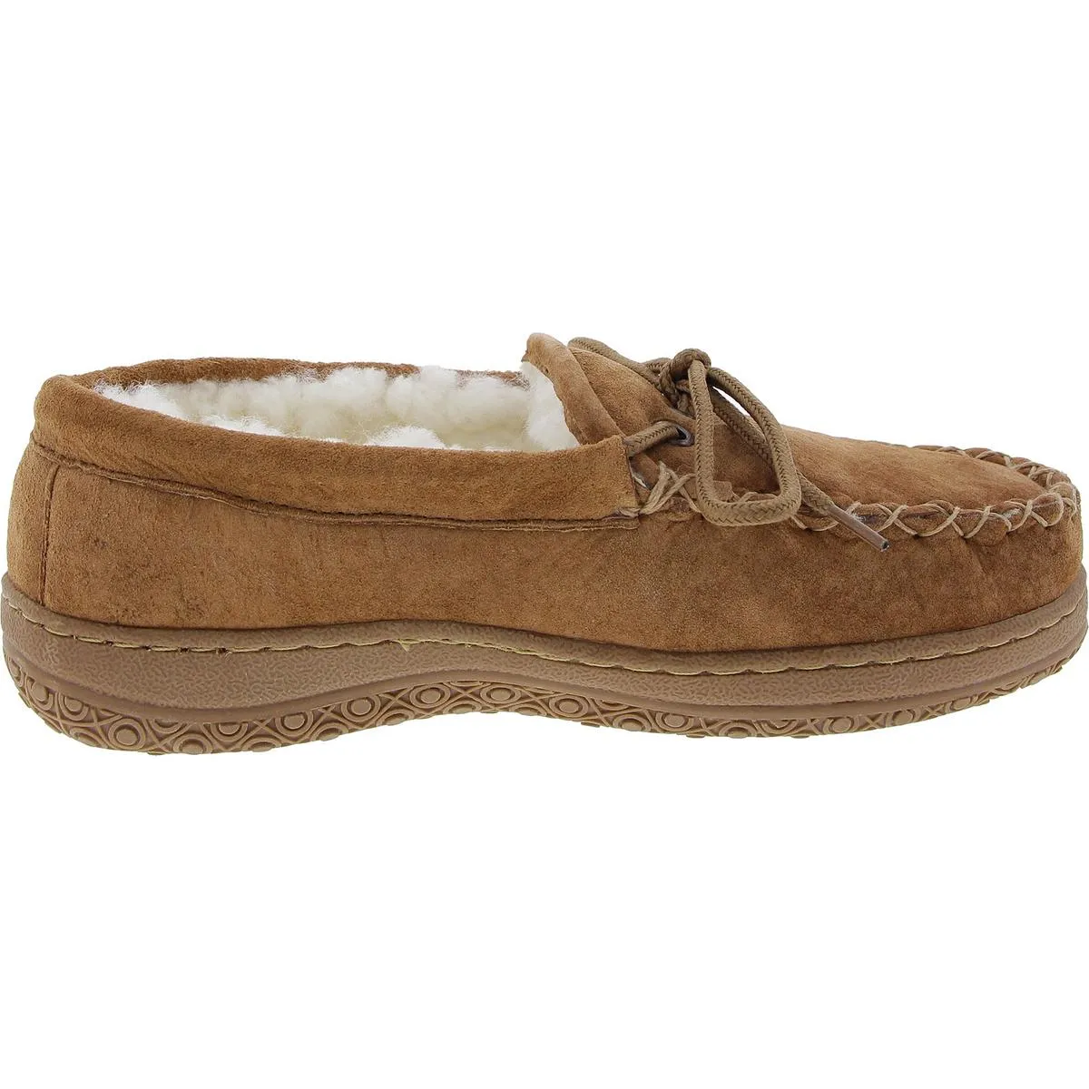 Old Friend Womens Suede Slip On Moccasins