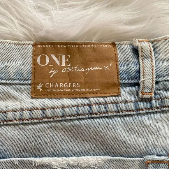 One Teaspoon Diamonds Chargers denim short 26