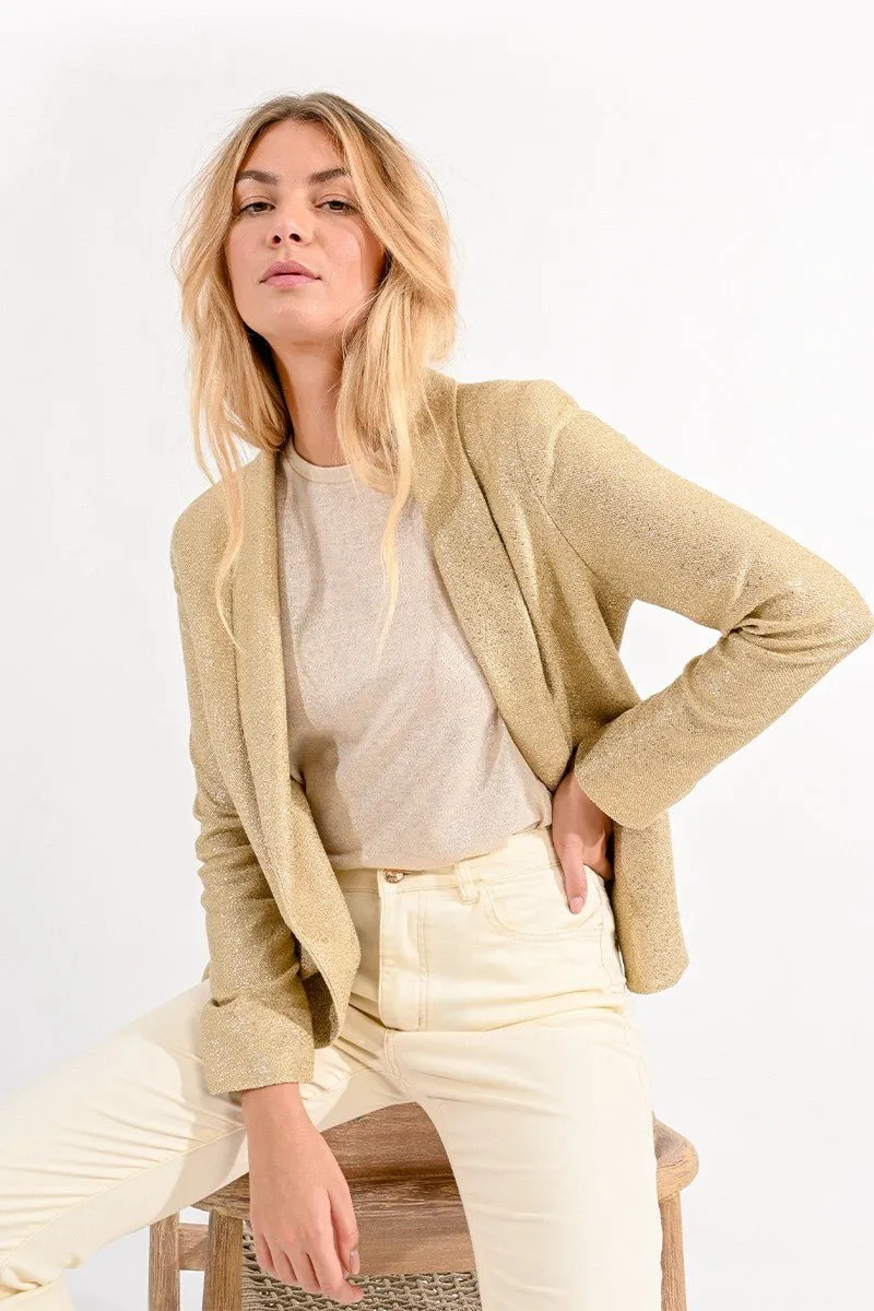 OPEN FRONT BLAZER