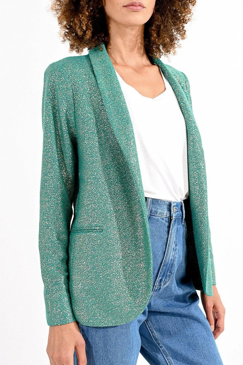 OPEN FRONT BLAZER