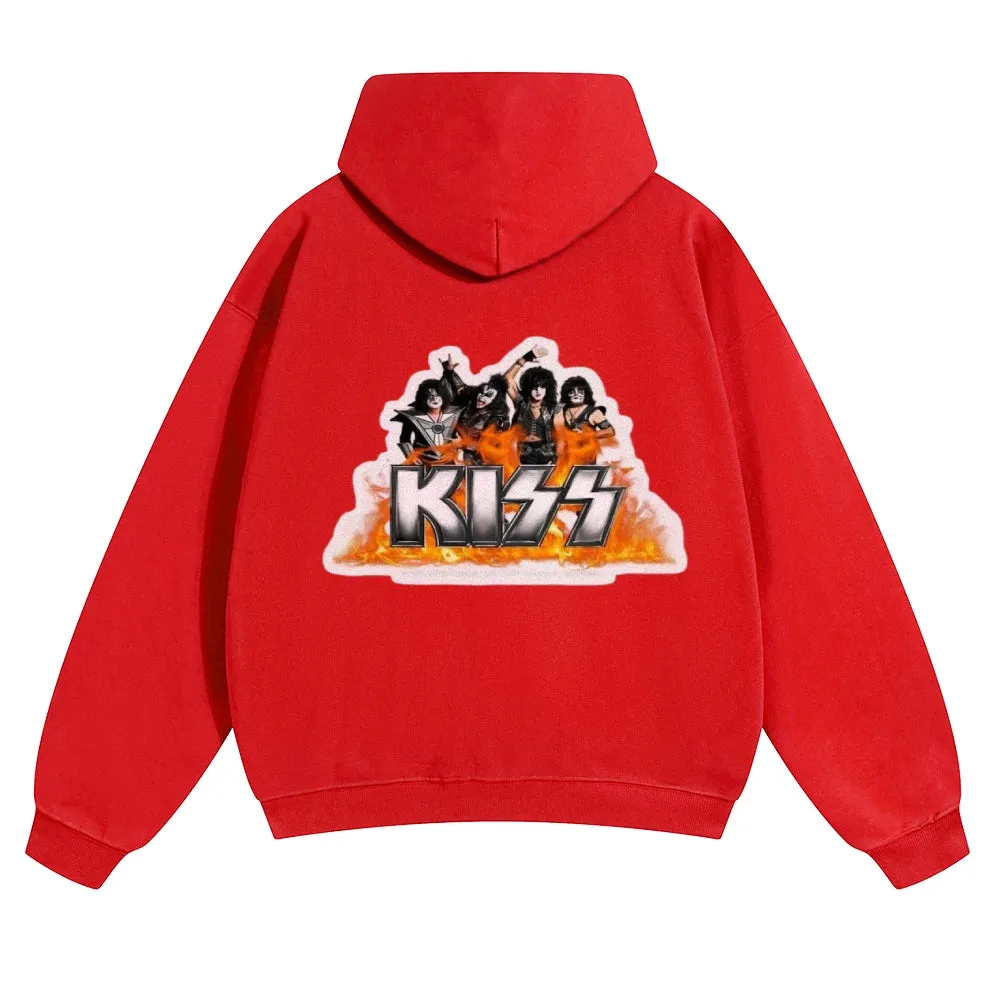 Parihar Men's Kiss Pullover Hoodies