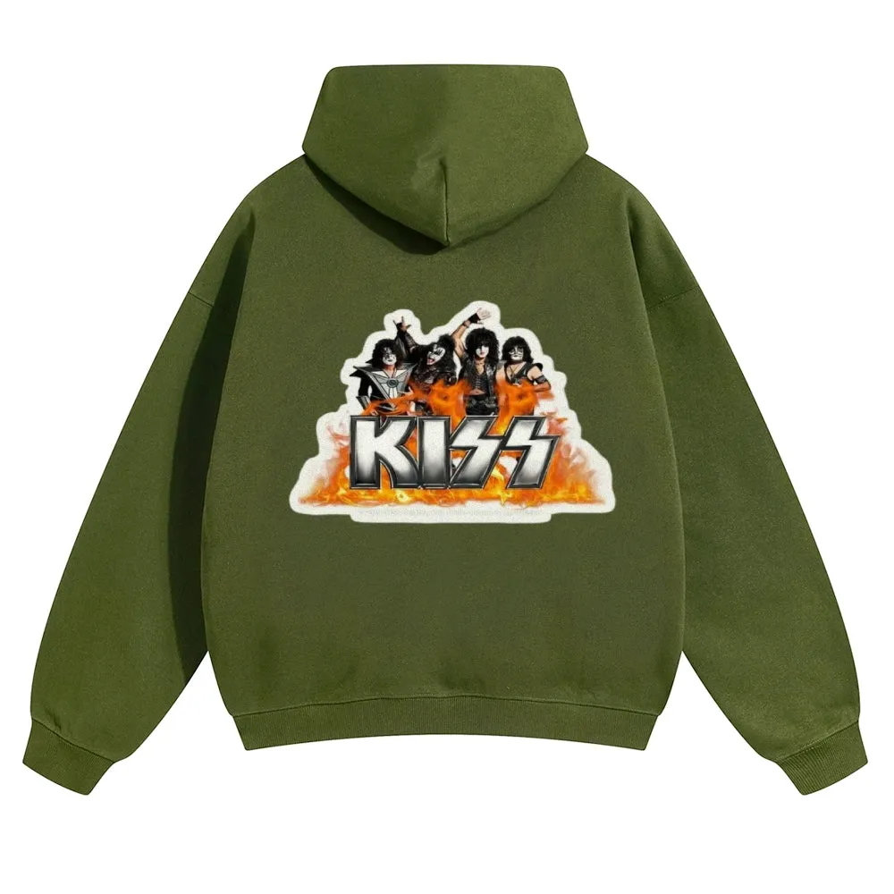 Parihar Men's Kiss Pullover Hoodies