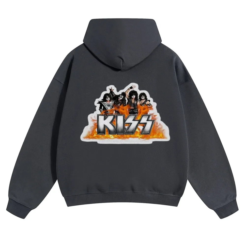 Parihar Men's Kiss Pullover Hoodies