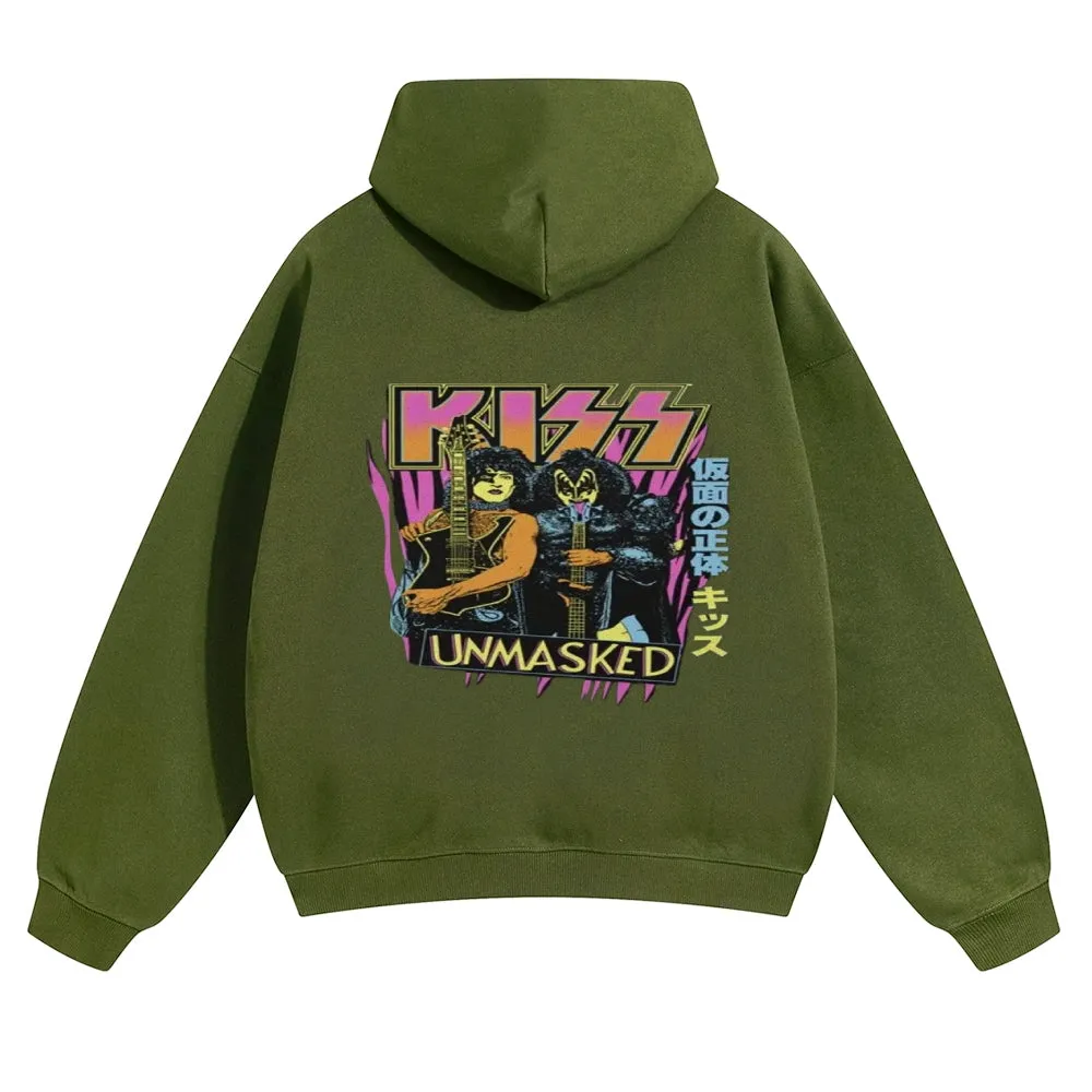 Parihar Men's Rock Band Pullover Hoodies