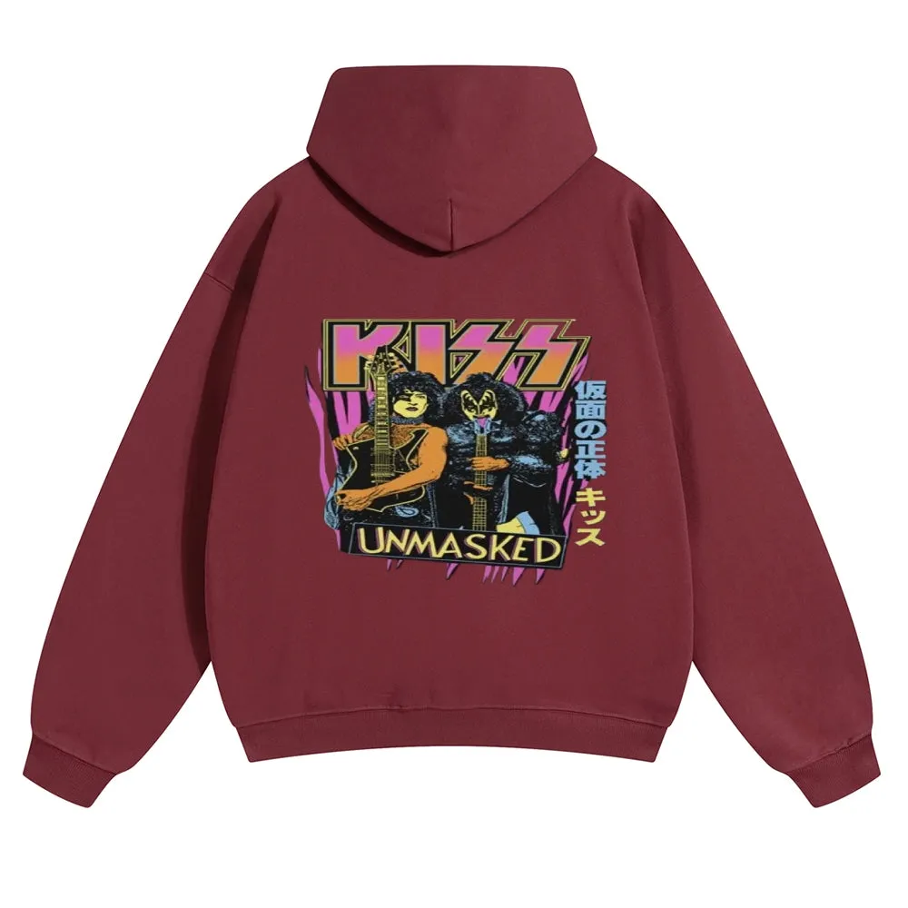 Parihar Men's Rock Band Pullover Hoodies