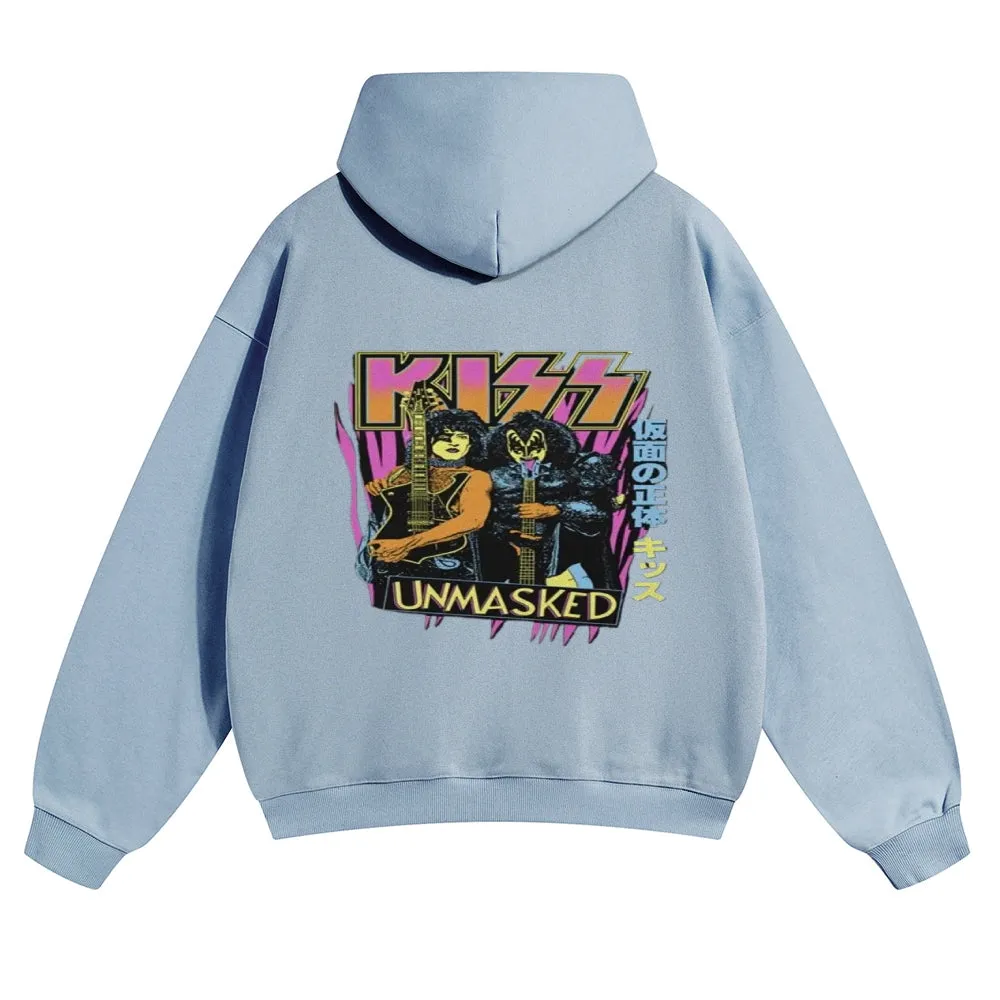 Parihar Men's Rock Band Pullover Hoodies