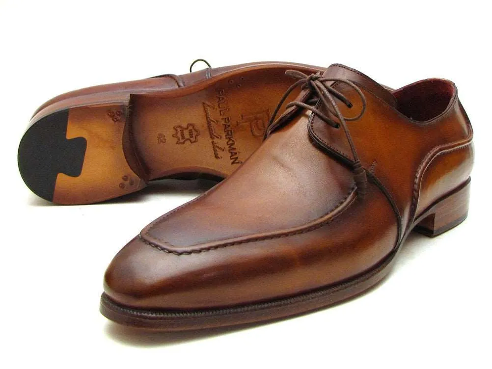 Paul Parkman Men's Brown Derby Dress Shoes