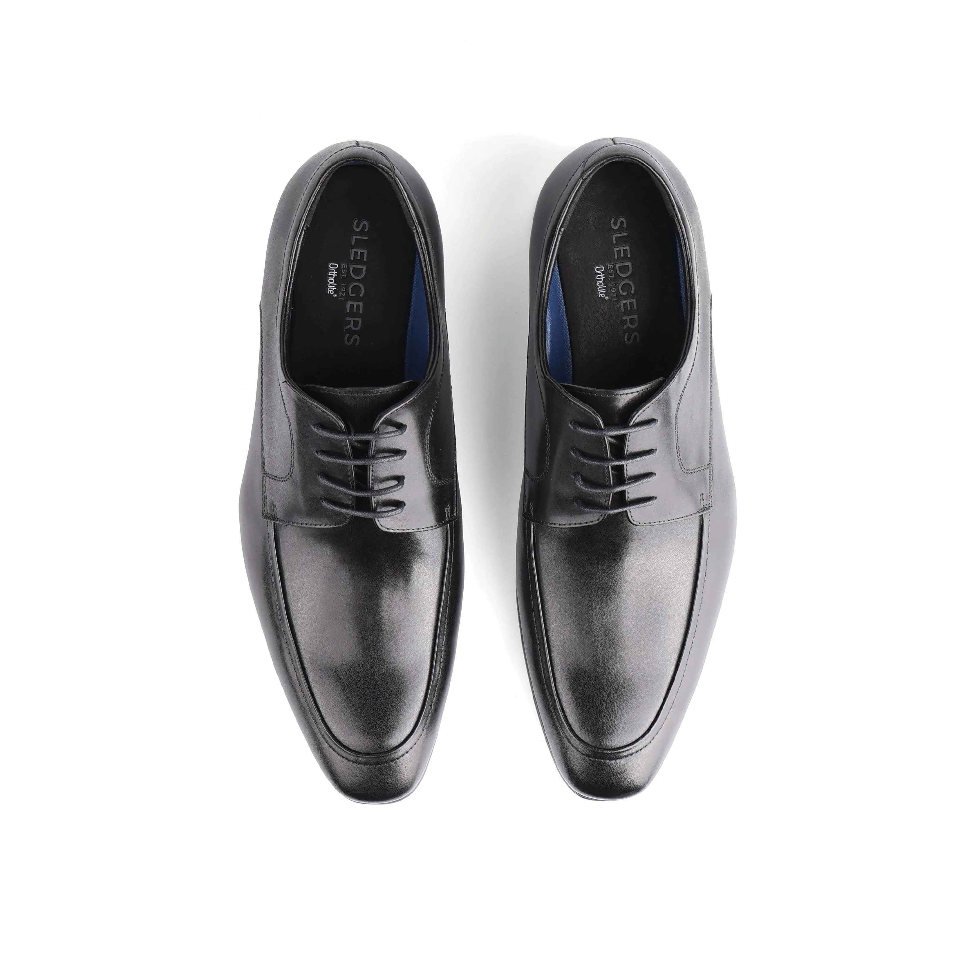Paulet Moc Toe Derby - Black