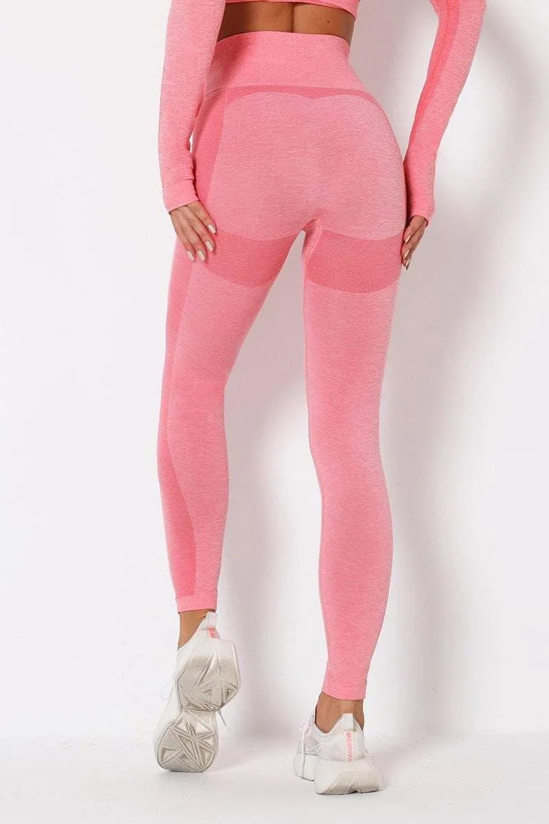 pink yoga Set