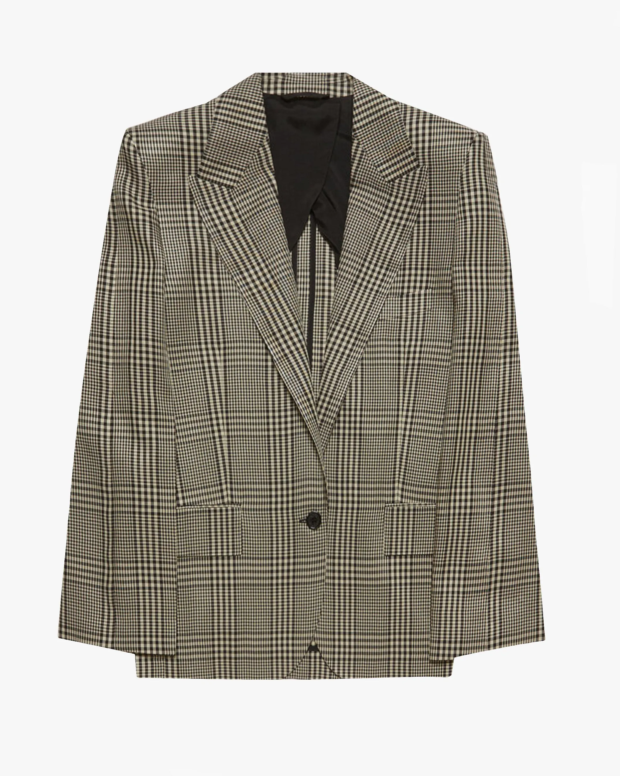 Plaid Summer Tailored Jacket