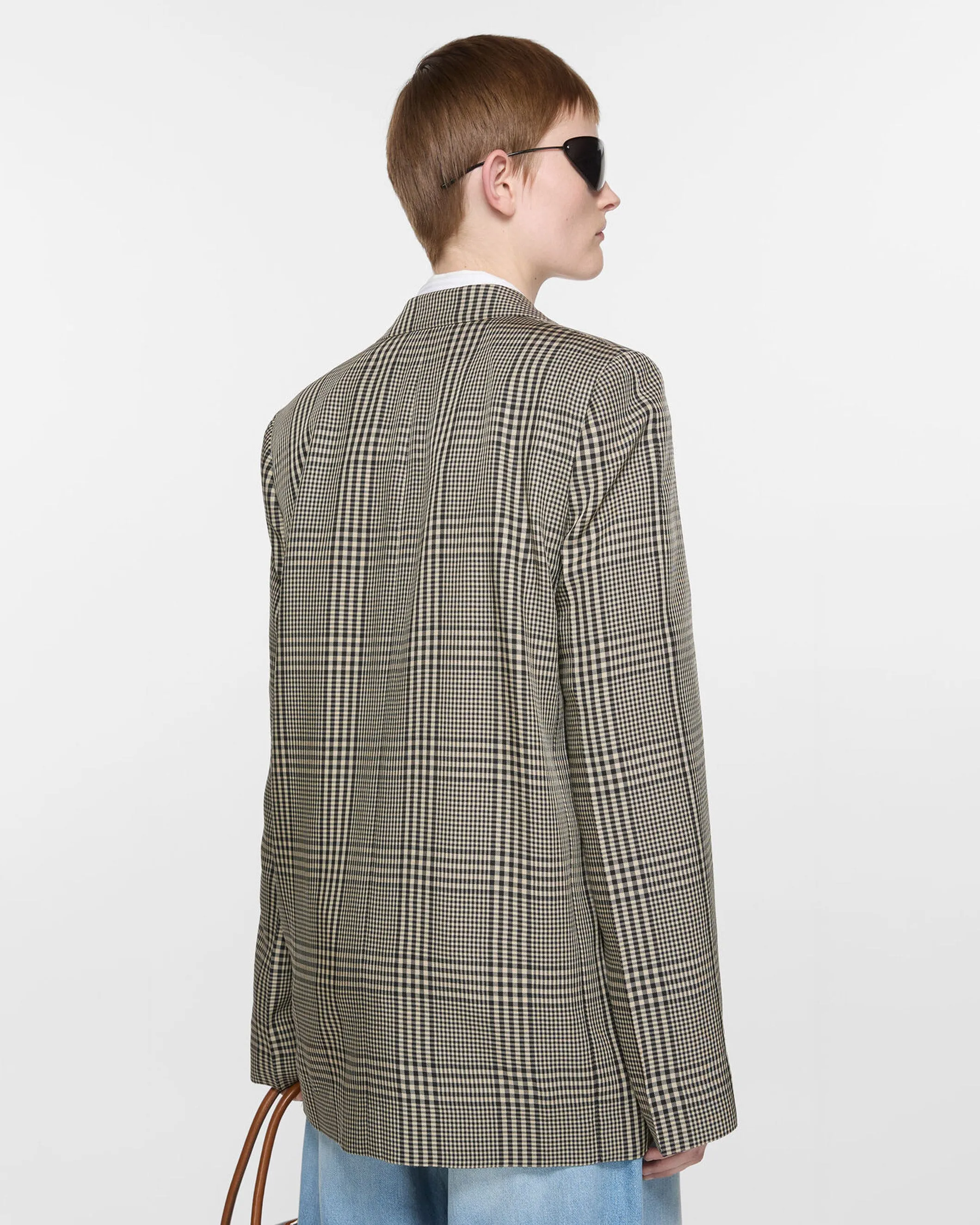 Plaid Summer Tailored Jacket