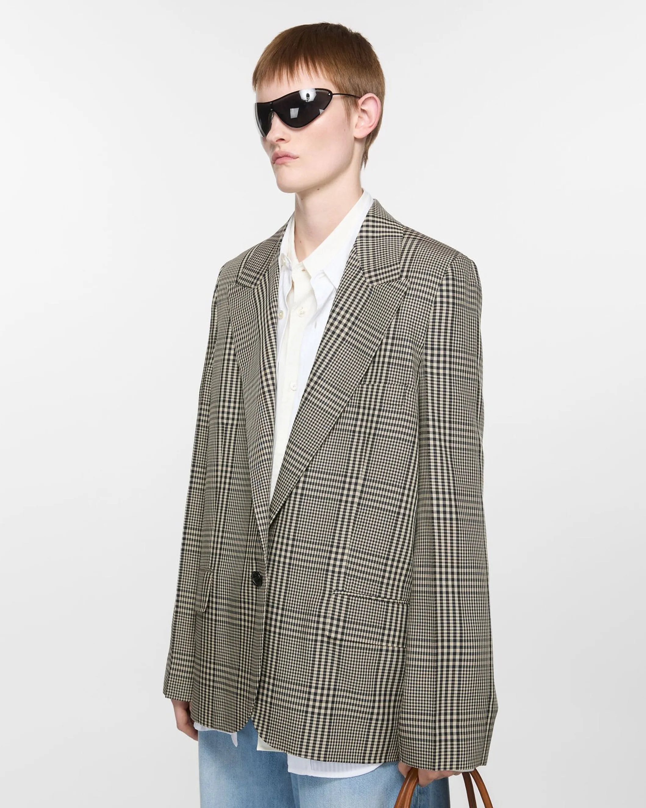 Plaid Summer Tailored Jacket