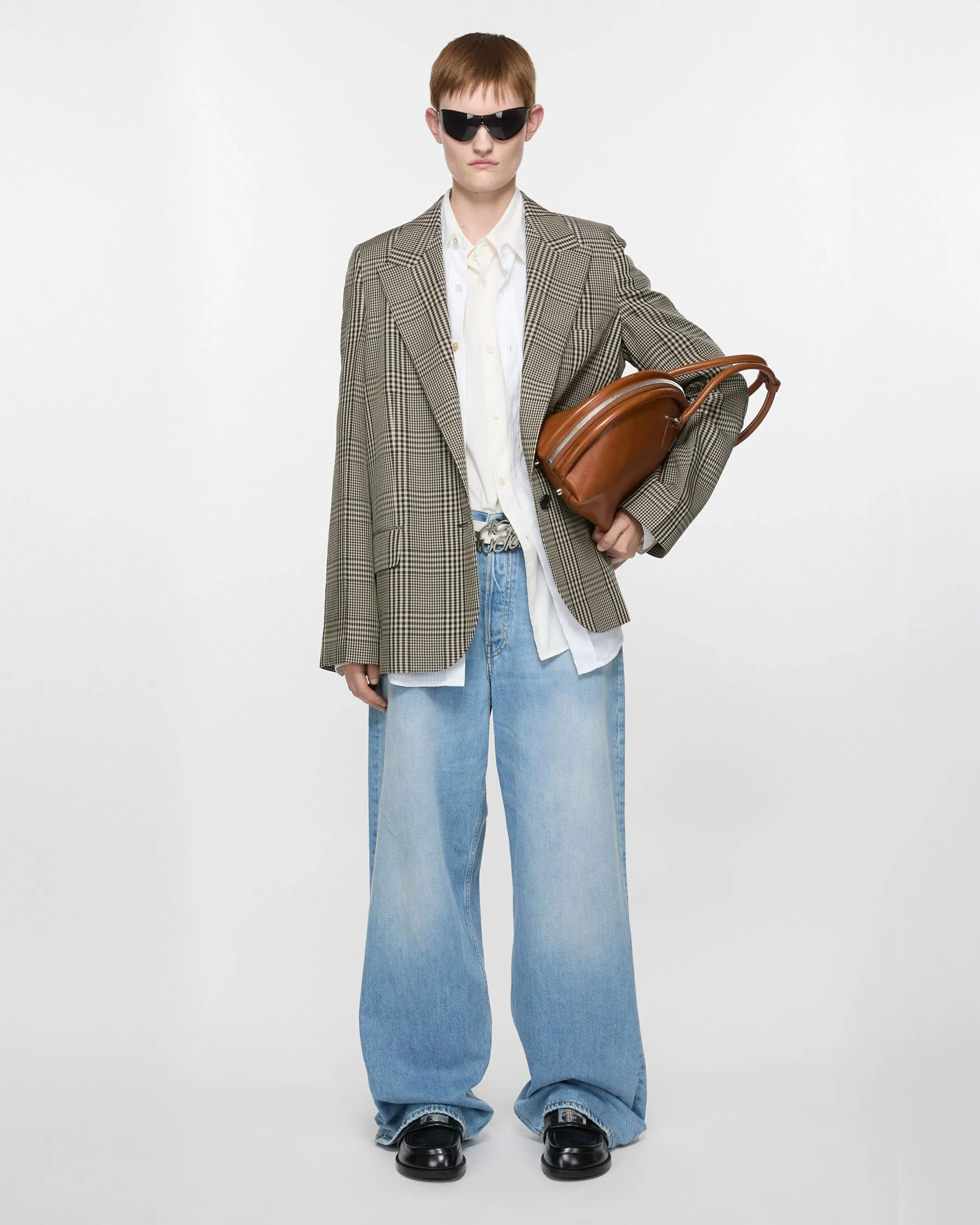 Plaid Summer Tailored Jacket