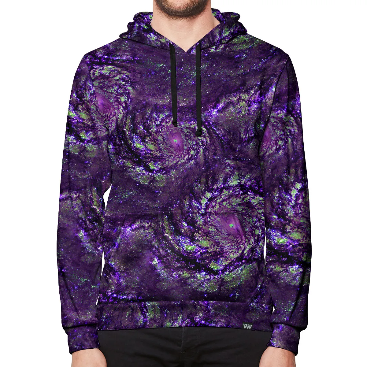 Purple Hurricane Pullover Hoodie