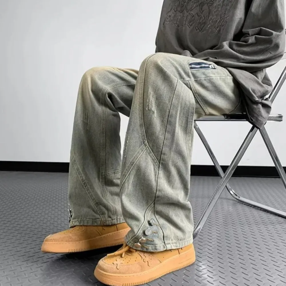 "American High Street Distressed" Jeans