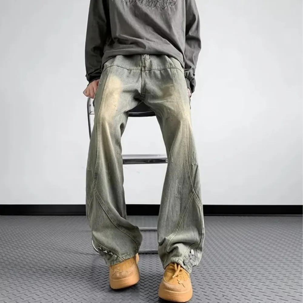 "American High Street Distressed" Jeans