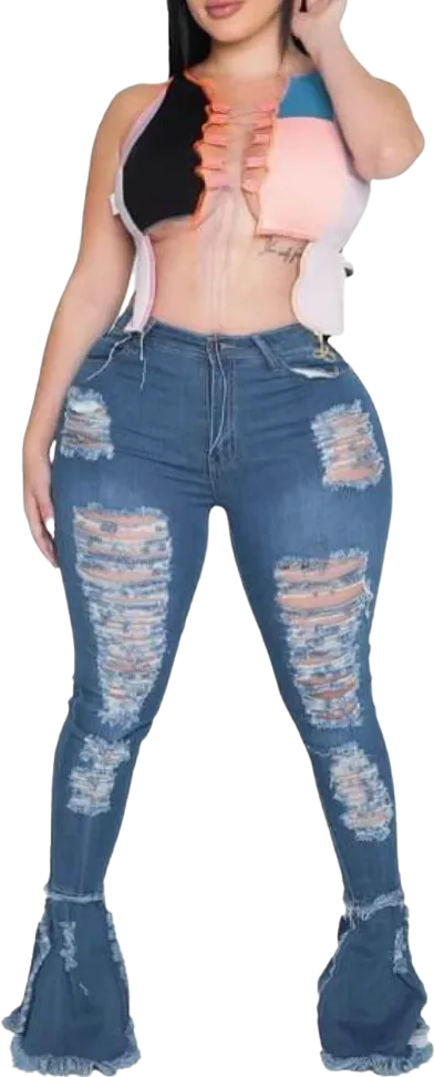 "Chic Flare" Jeans