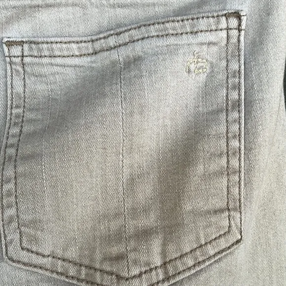 Rag &amp; Bone Beige Skinny Jeans