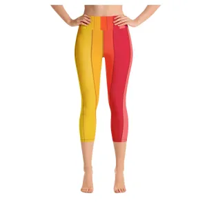 Rasta Rainbow Yoga Capris