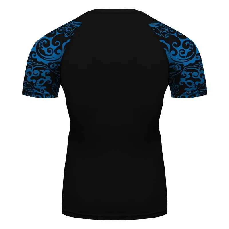 Ravenclaw Harry Potter short sleeve Compression Shirt - BJJ, MMA, Muay Thai