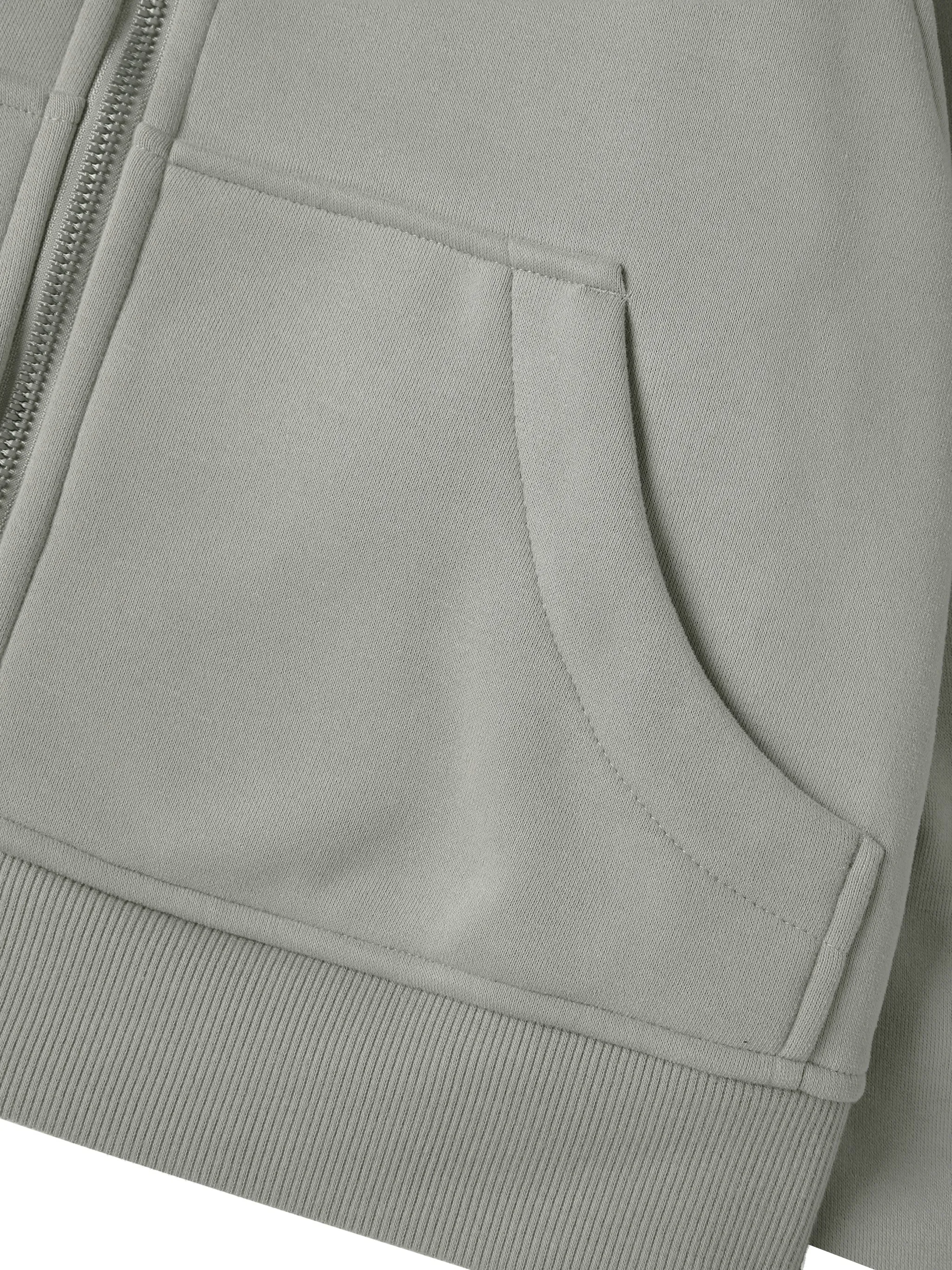 Regular Legendary Cropped Zip-Through Hoodie