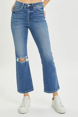 Risen Jeans High Rise Distressed Ankle- RDP5696(P)