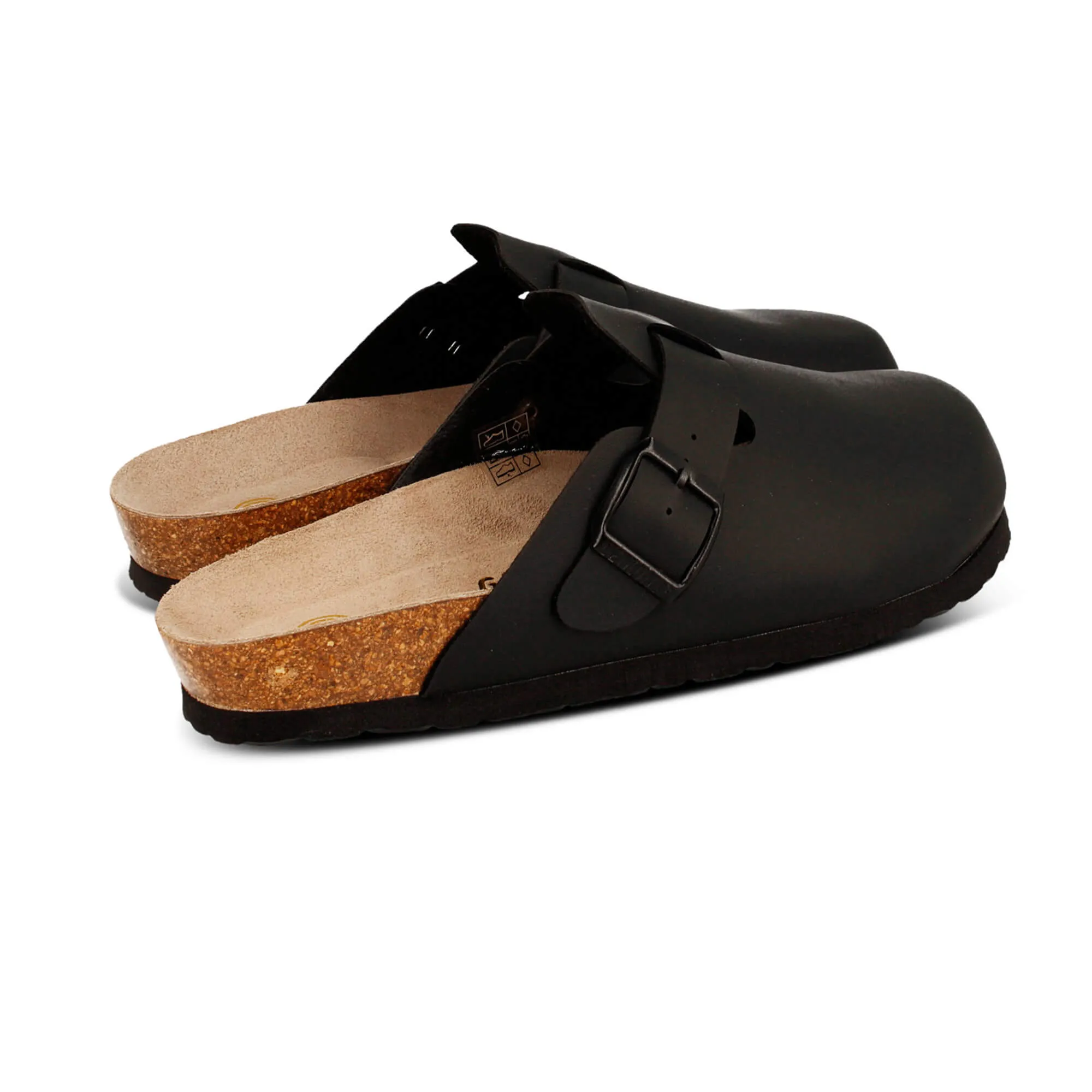 Riva Black Clogs
