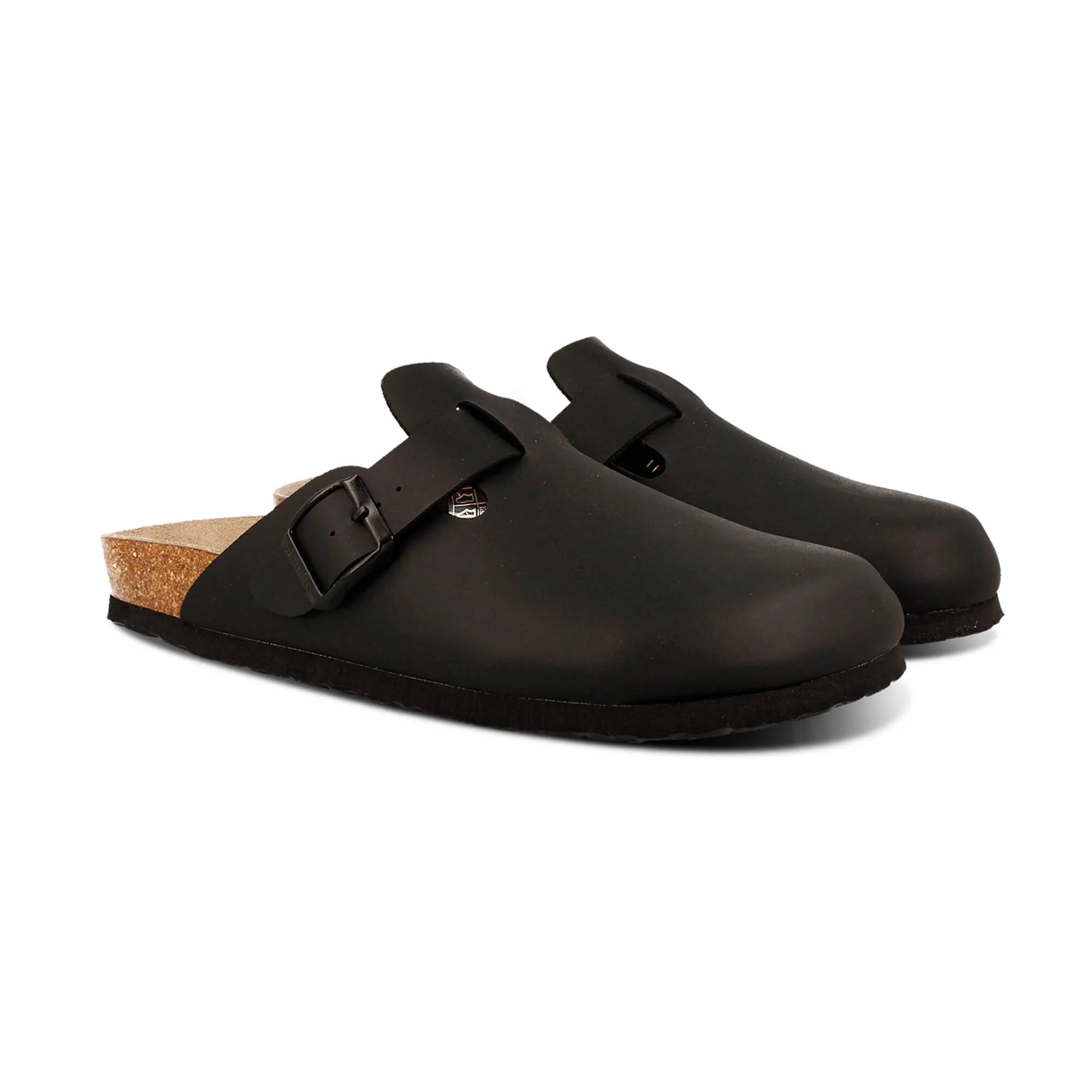 Riva Black Clogs