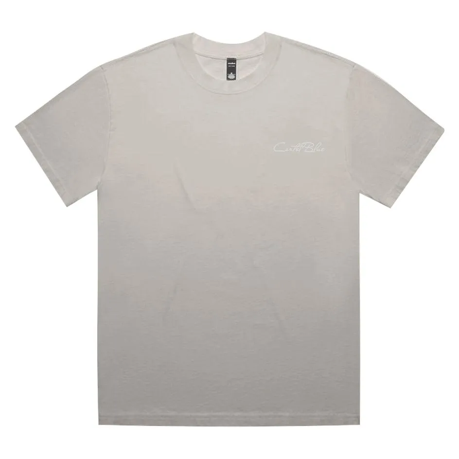 Script Cursive TShirt Bone