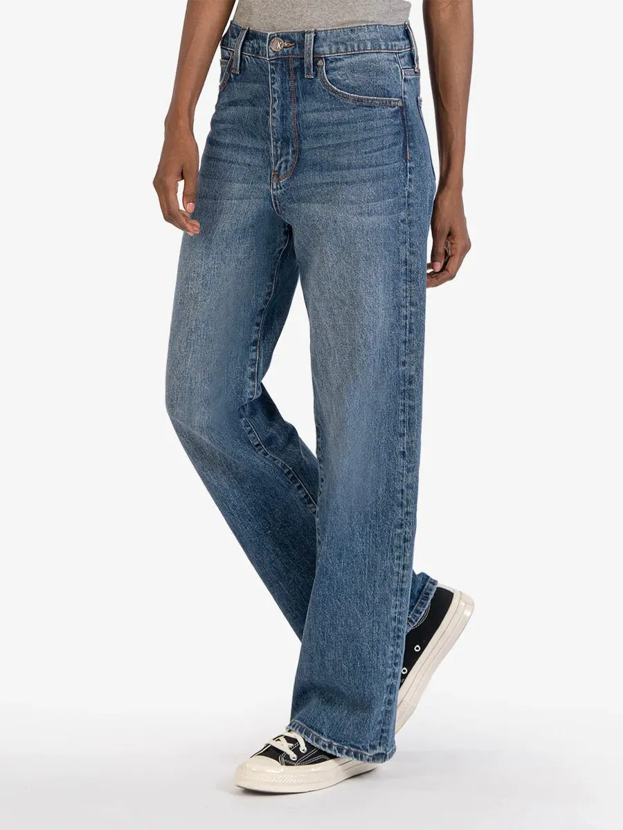 Sienna High Rise Wide Leg Jean - Negotiate Wash FINAL SALE