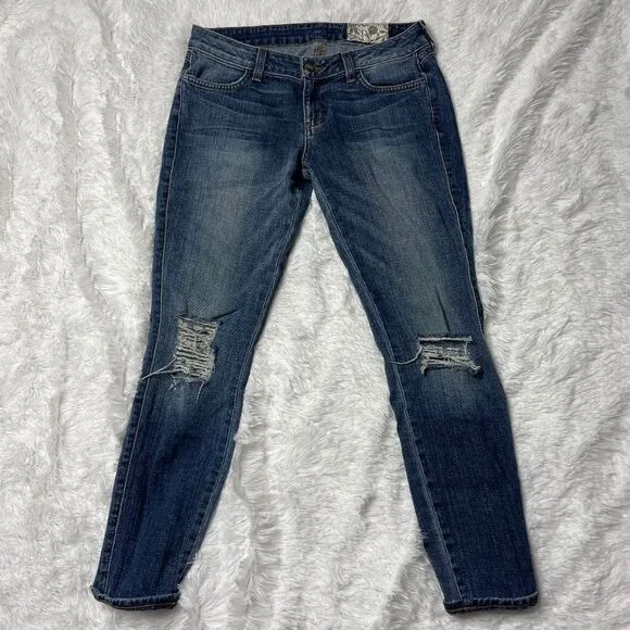 Siwy Hannah denim jeans size 26 skinny destroyed